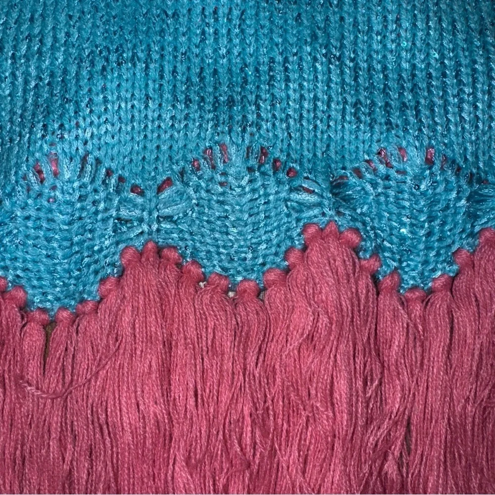 📌Adult Mermaid Tail Blanket Pink Blue Crocheted Wearable Sleeping Bag Costume
